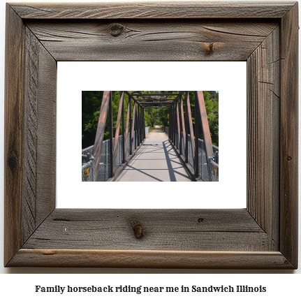 family horseback riding near me in Sandwich, Illinois